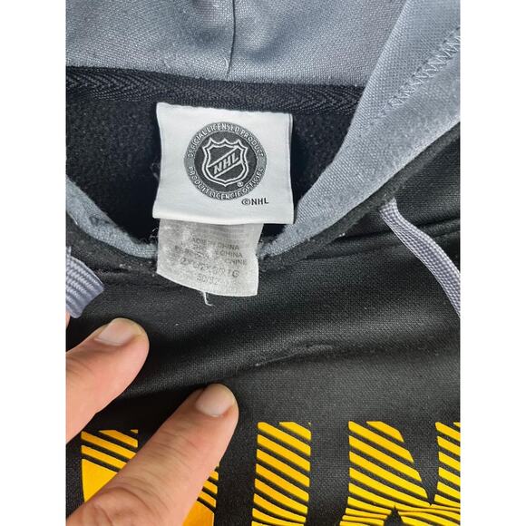 NHL Boston Bruins Black Hoodie Sweatshirt 2XL Official Licensed Hockey Mens - Picture 4 of 10